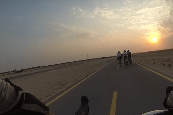 Al Qudra cycling track