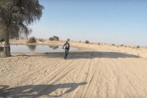 Al Qudra biking track